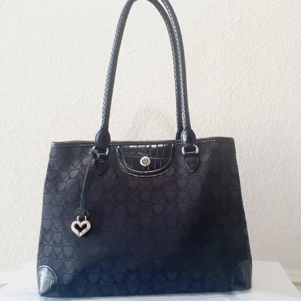 Brighton Monogramed Shoulder Bag